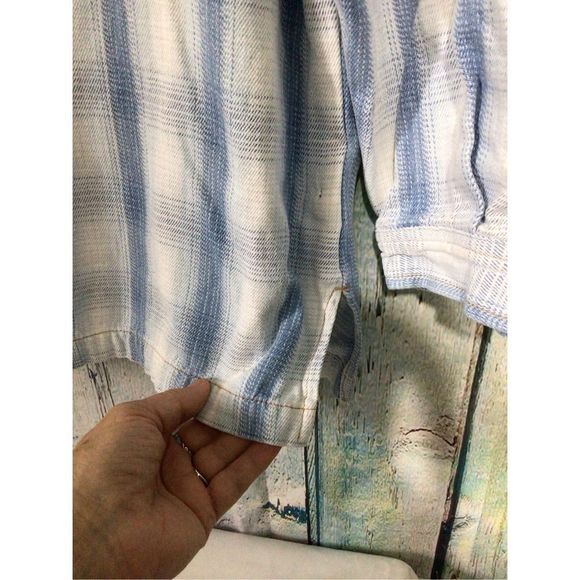 Vintage Union Bay Heavyweight Denim with Corduroy Collar Men’s Shirt Size Medium - Picture 2 of 15